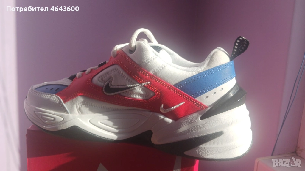 Дамски маратонки Nike M2K Tekno White Black Orange (Women's), снимка 1