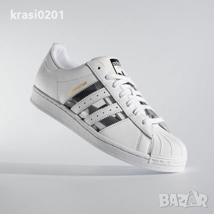 Oригинални кецове на Аdidas Superstar! 36 2/3, естествена кожа, снимка 1