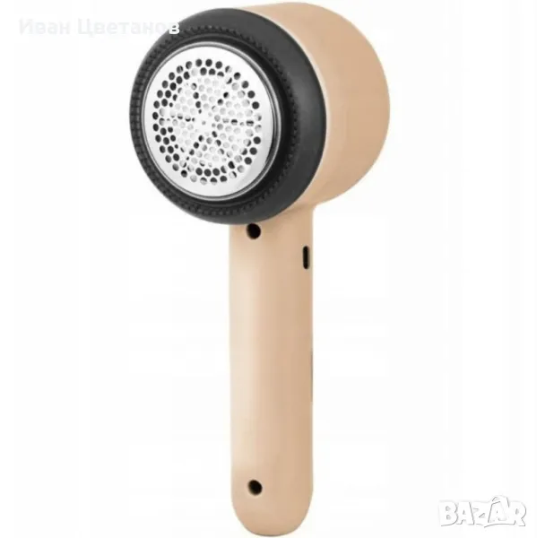 Пилинг за дрехи Esperanza, USB-C, 500 mAh, работа до 1ч, Бежов, снимка 1