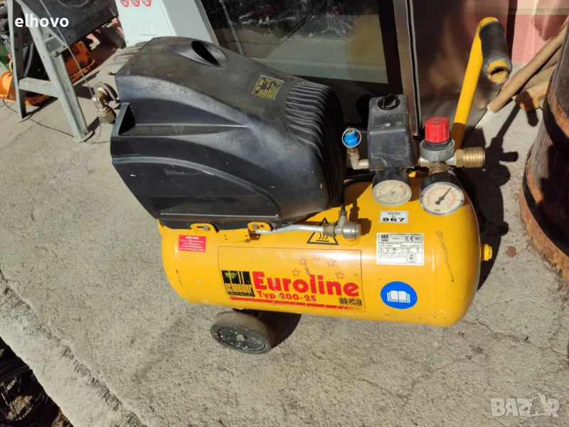 Компресор за въздух Euroline 200-25W, снимка 1
