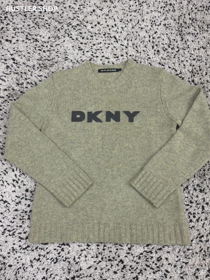 Дамски пуловер DKNY 100% вълна. Размер L, снимка 1