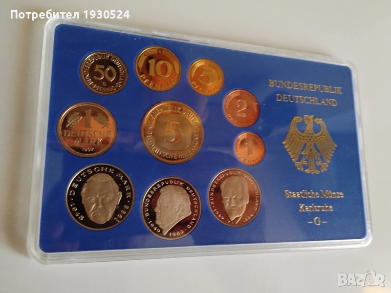 Сет нови монети Федеративна Република Германия., снимка 1