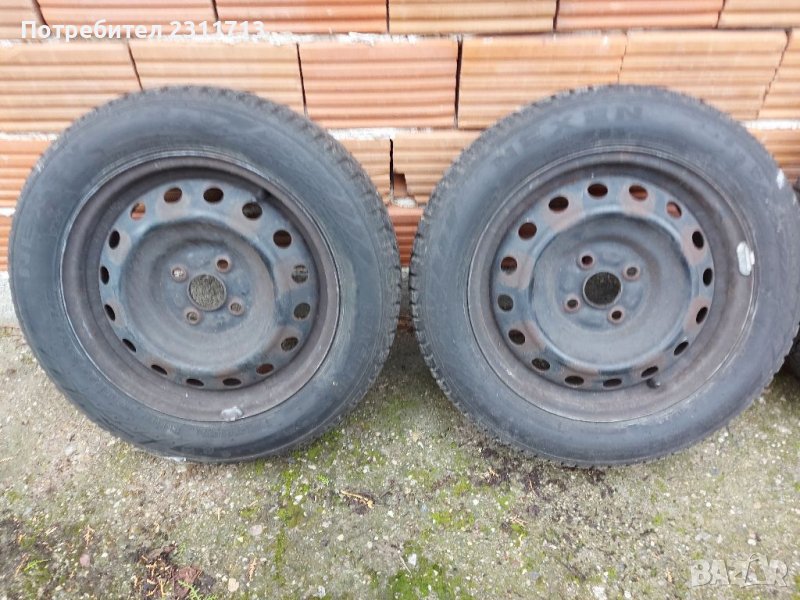 Джанти със Зимни гуми Nexen 185/60/15 за Тойота ,Сузуки, снимка 1