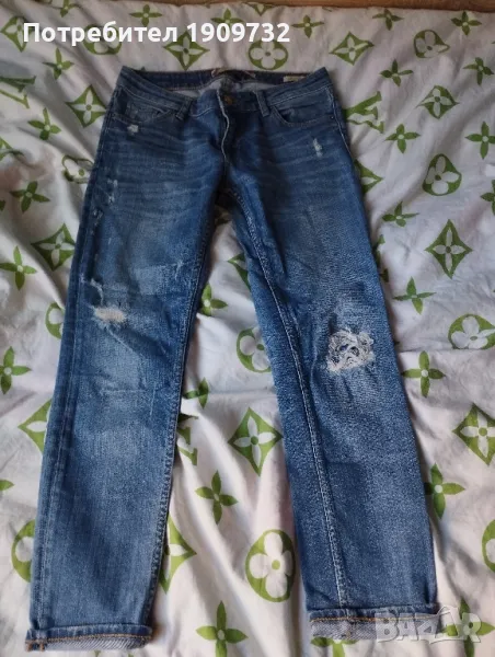дамски дънки накъсани, снимка 1