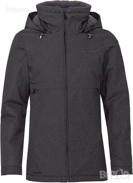 топло дамско яке, VAUDE, размер XL/44, цвят-сив, снимка 1