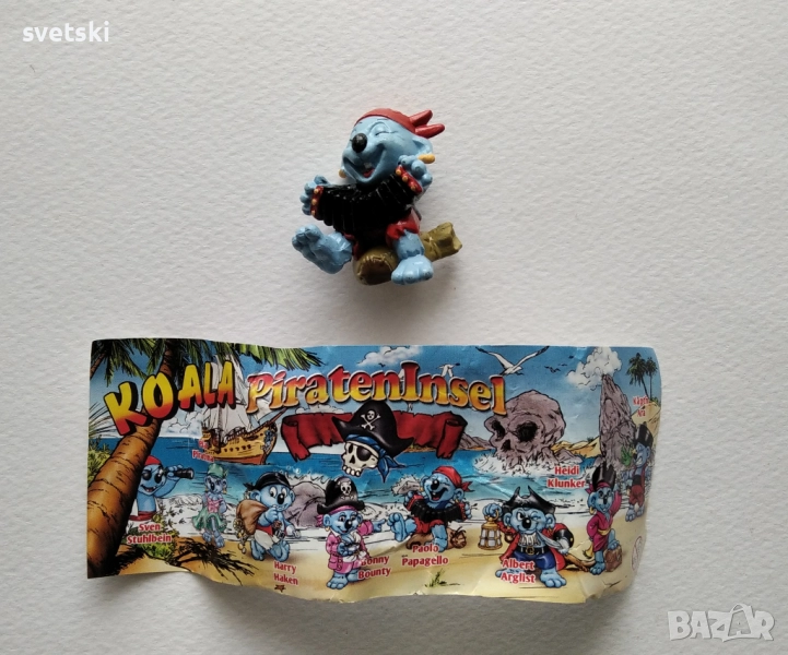 Играчки от шоколадови яйца Балабан / Balaban, Maraja, Zaini и др., снимка 1