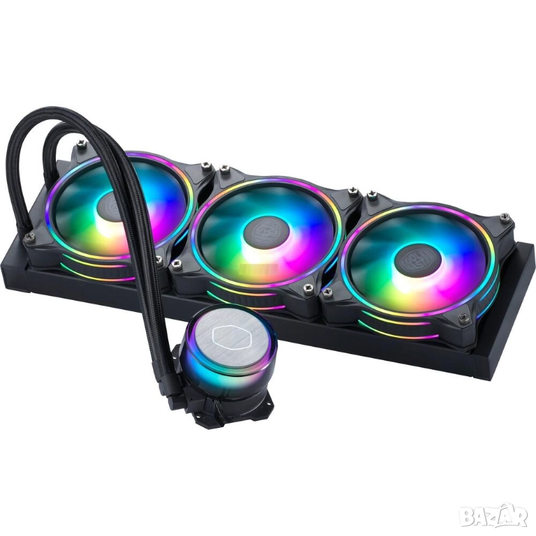 Cooler Master MasterLiquid ML360 Illusion/ARGB/Gen S Pump/CryoFuze/AM5 AM4 & LGA1700/1200, снимка 1