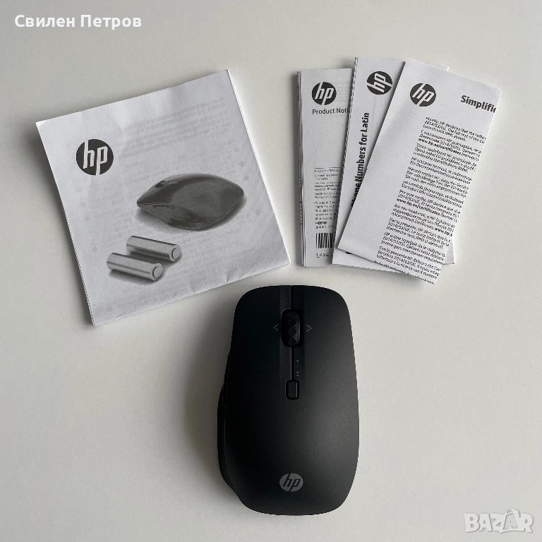 Мишка hp с bluetooth - 3 броя, снимка 1