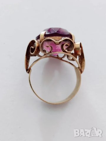 златен пръстен 49921, снимка 3 - Пръстени - 47543384