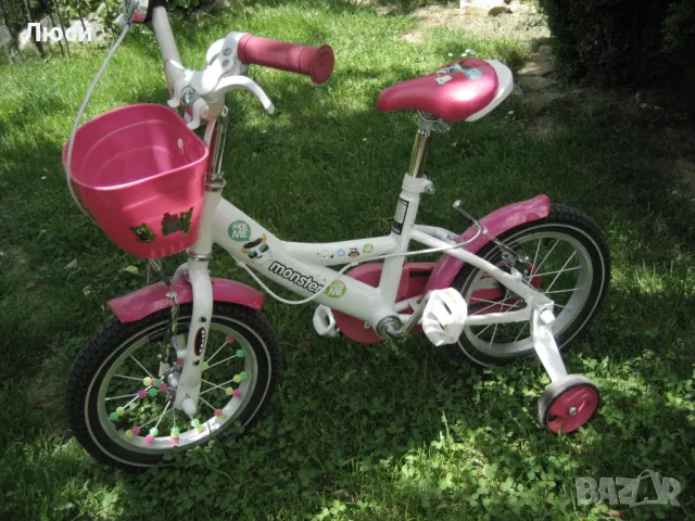 Продавам колело за момиче 12''-16'' (от 3г до 7 години) до 40-45 кг, снимка 4 - Детски велосипеди, триколки и коли - 50152047