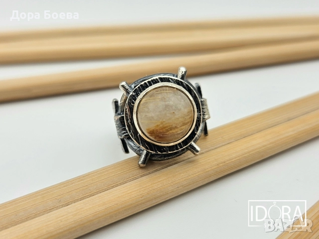 Сребърен пръстен: "Посоки"