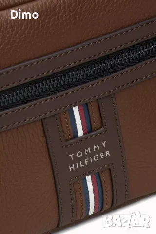 Мъжка кожена чанта Tommy Hilfiger Premium, снимка 4 - Чанти - 55771621