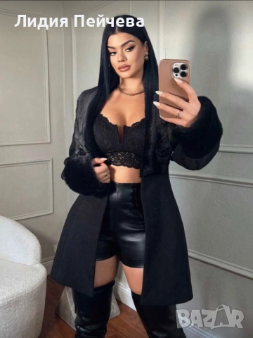 Зимно палто, снимка 4 - Палта, манта - 52458775