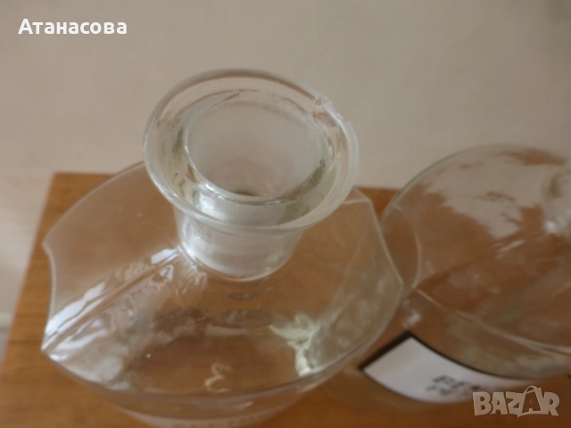 Големи аптекарски шишета 24 см 3 бр, снимка 6 - Антикварни и старинни предмети - 51852309