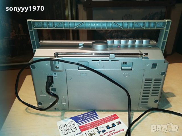 sony cfm-20 radio cassette-new внос швеицария, снимка 13 - Радиокасетофони, транзистори - 29780142