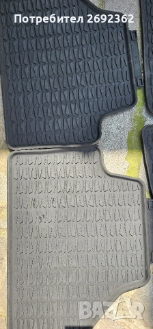 Оригинални гумени стелки BMW X3, снимка 3 - Аксесоари и консумативи - 54235261