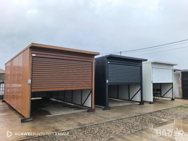 Произвежда гаражни клетки от термопанели