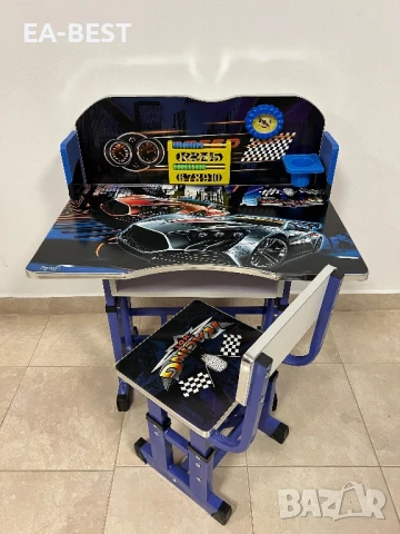 🎯 Детска регулируема маса и стол – ФУТБОЛНА СЕНЗАЦИЯ за малки шампиони! ⚽🏆