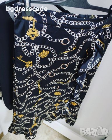 Пола сатен 🖤🤎, снимка 3 - Поли - 39687646