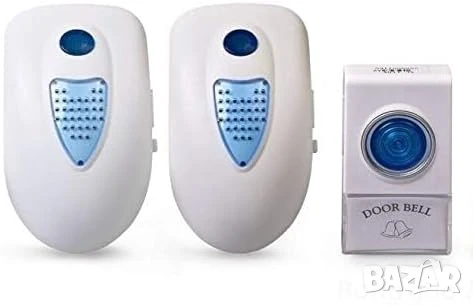 Двоен безжичен звънец до 150 метра Voye/Luckarm, 38 музикални тона, снимка 2 - Други стоки за дома - 50653640