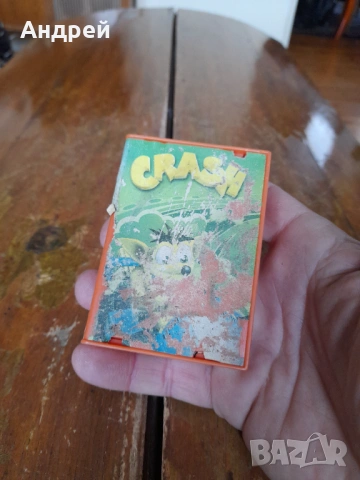 Стара Електронна игра Crash, снимка 2 - Други ценни предмети - 54083325