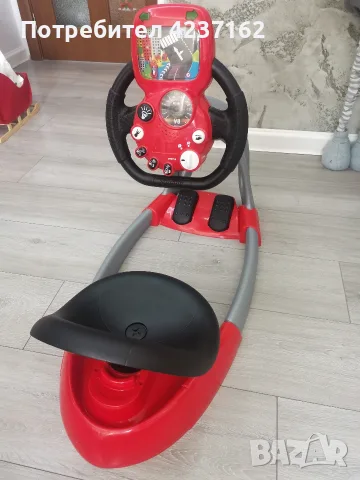 Детски симулатор за шофиране Smoby - V8 пилот