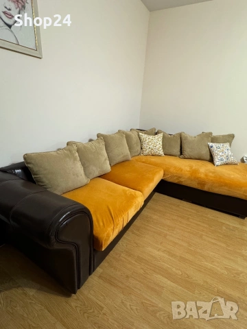 Продавам стилен и много удобен ъглов диван, снимка 5 - Дивани и мека мебел - 53983454