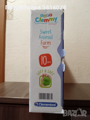 CLEMENTONI SOFT Clemmy Конструктор 10ч. Животни от фермата с книжка, снимка 18 - Образователни игри - 53939925