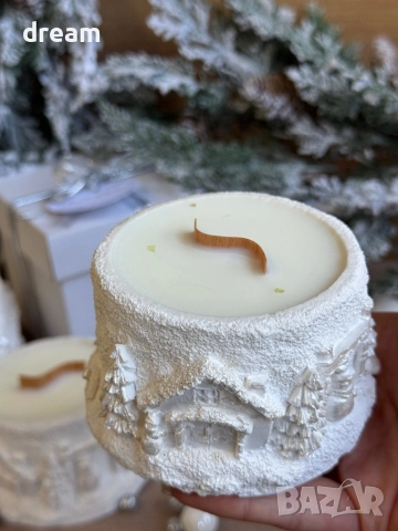 Коледна свещ “Зимна Приказка”