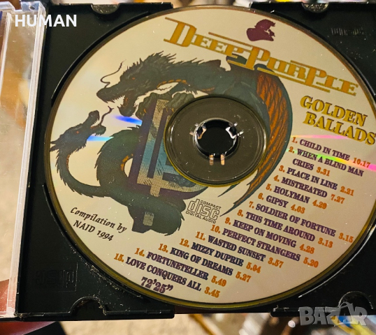 DEEP PURPLE , снимка 9 - CD дискове - 39909281
