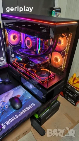 Нов ! Мощен гейм компютър с Ryzen 9 | RX 9070 XT 16Gb | 32Gb RAM | 2Tb SSD | 1000Watt