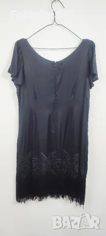 Hale Bob silk stretch dress L , снимка 9 - Рокли - 56149688