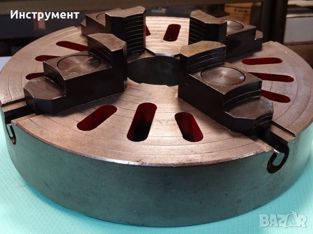 Планшайба за струг Ф 400mm "Record" DDR, снимка 3 - Резервни части за машини - 44476976