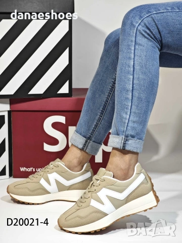 Дамски маратонки New в бежово , снимка 3 - Маратонки - 53060030