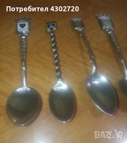 Колекционерски посребрени сувенирни лъжички