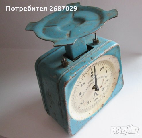 Стар руски кантар до 5 кг, снимка 1 - Други ценни предмети - 31804856