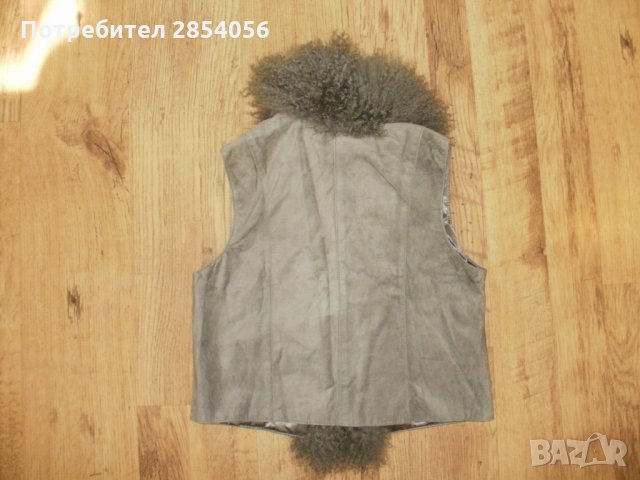 дамски, елеци естествен велур и косъм М и L/XL, снимка 13 - Елеци - 31851762