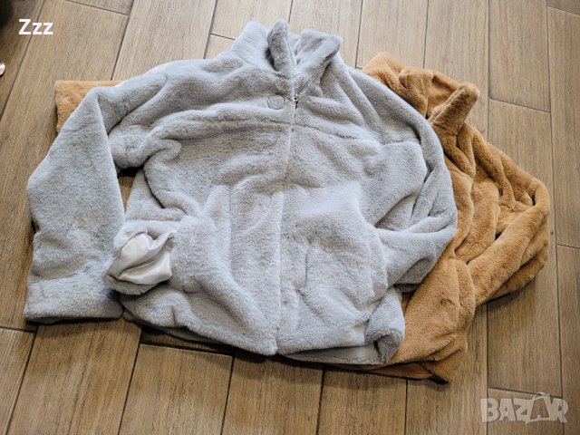 Пухкаво дамско яке с ефектни джобове!, снимка 1