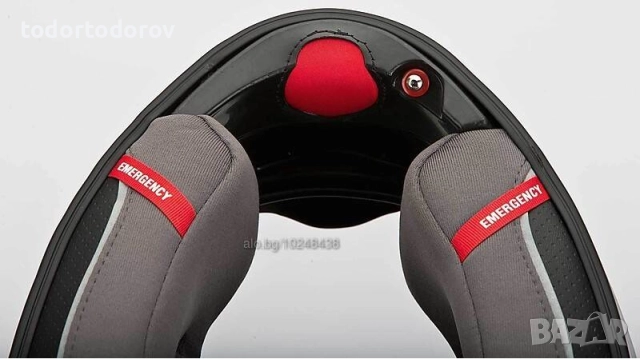 Мото Каска SCORPION EXO-R1 EVO II AIR Aron Canet Moto 2 ,М 57-58 см., снимка 5 - Аксесоари и консумативи - 52496661