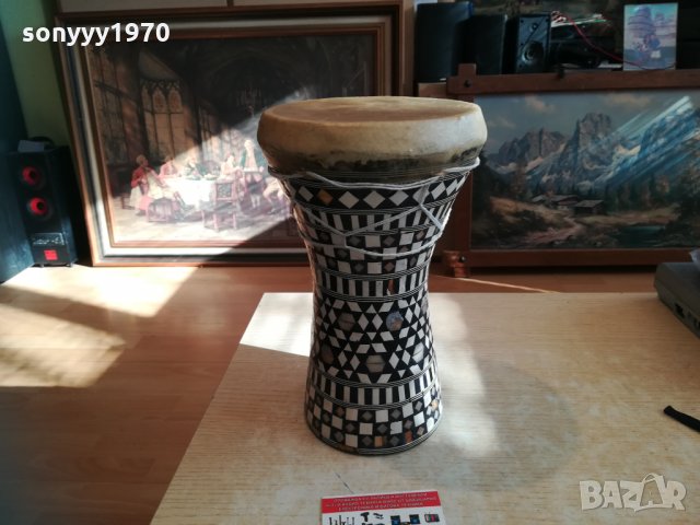 тарамбука внос швеция 28х18см 0603211705, снимка 10 - Ударни инструменти - 32063956