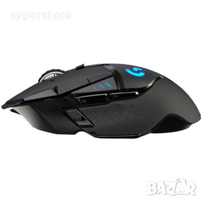 Мишка Геймърска Безжична Logitech Lightspeed G502 25600DPI 11btns RGB Подсветка, снимка 3 - Клавиатури и мишки - 37237331