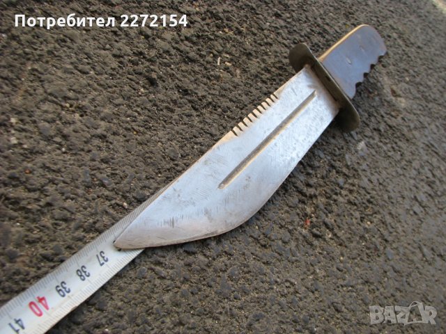 Ловен нож с трион, снимка 6 - Ножове - 30084404
