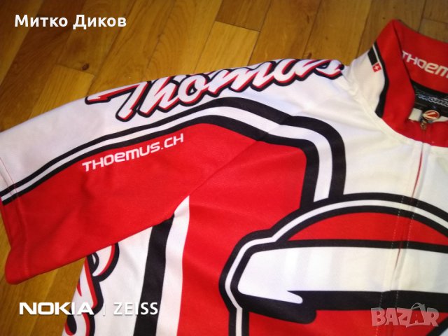 Колездачна тениска Тхоемус светлоотразители размер М, снимка 5 - Велосипеди - 31538473
