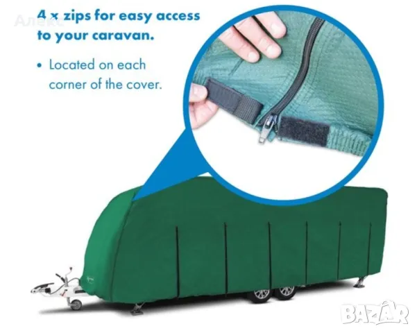 Kampa покривало за каравана 3.65-6.40 м, снимка 4 - Палатки - 48136074