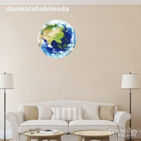 Фосфорисцентна планета Земя, Налична в 30 или 50 сантиметра, снимка 3 - Други стоки за дома - 33750288