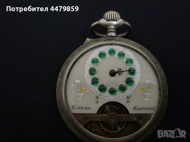 8 дневен часовник за части , снимка 2 - Мъжки - 51867513