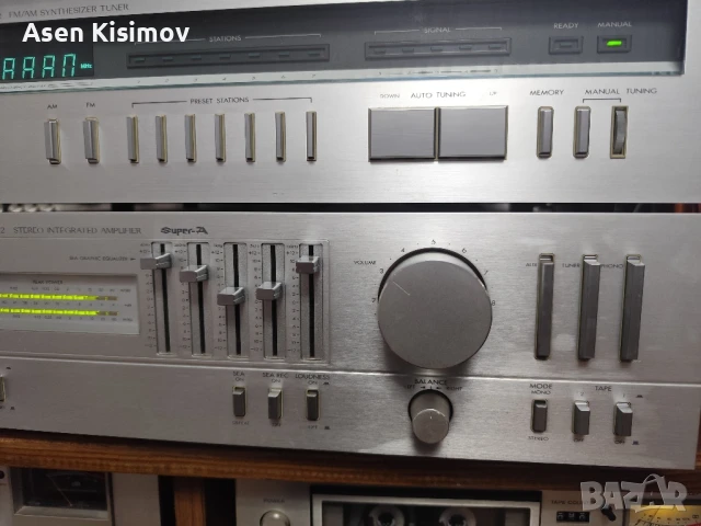 jvc сет, снимка 3 - Ресийвъри, усилватели, смесителни пултове - 51278302