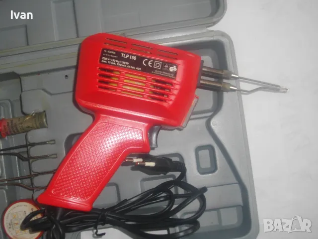 150 ВАТА НЕМСКИ ОРИГИНАЛЕН НОВ ПЪЛЕН КОМПЛЕКТ 3 ЧОВКИ КОНСУМАТИВИ ЕЛ. ПОЯЛНИК TOP CRAFT ИНДУКЦИОНЕН , снимка 12 - Поялници и запояване - 49325708