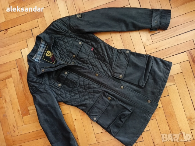 Belstaff Gold Label Дамско Кожено , снимка 9 - Якета - 52100446