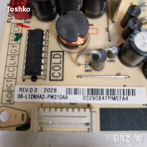 POWER BOARD 08-L12NHA2-PW210AA TV TCL 43EP640X1, снимка 3 - Части и Платки - 40038359